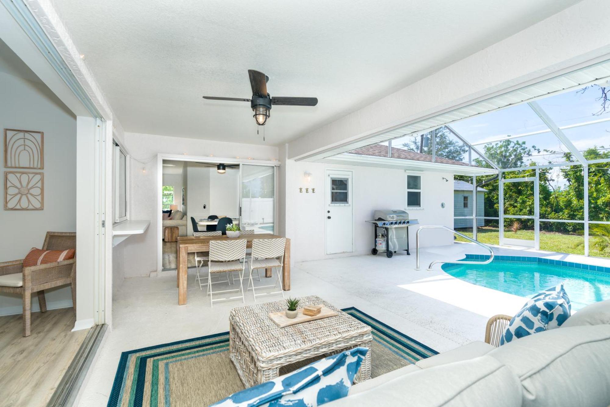 Beautiful Spacious Home! Close To Beaches - Heated Private Pool Englewood Luaran gambar