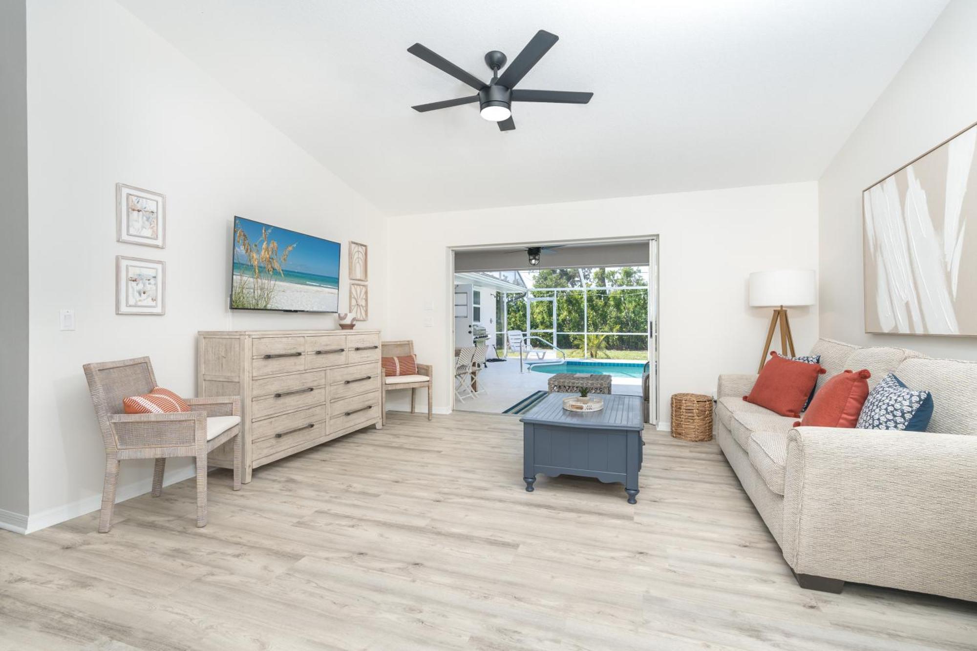 Beautiful Spacious Home! Close To Beaches - Heated Private Pool Englewood Luaran gambar